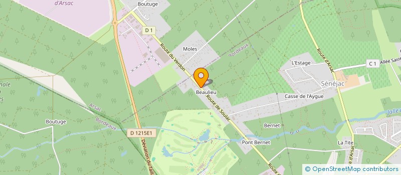 localisation de l'entreprise NALL WEBWORKS  LE PIAN-MEDOC