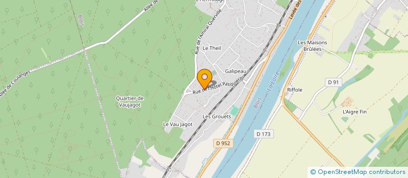 localisation de l'entreprise NALLIER KOMLY  BLOIS