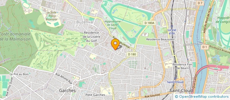 localisation de l'entreprise NALMAJOU à GARCHES