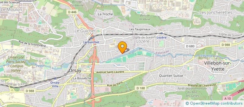 localisation de l'entreprise NALO MOULIGNIER  SAULX-LES-CHARTREUX