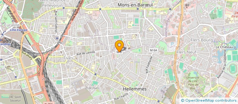 localisation de l'entreprise NALOUFI & CO à LILLE