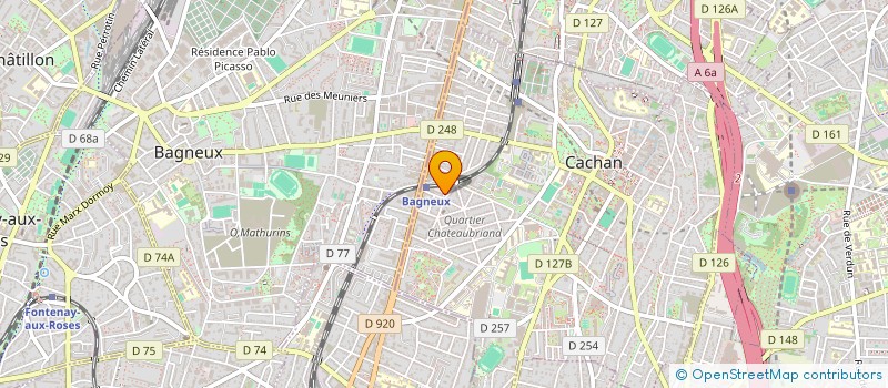 localisation de l'entreprise NALOUTI à LONGJUMEAU