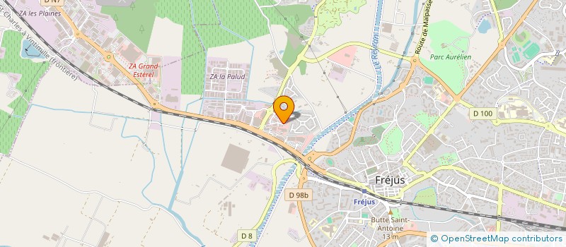 localisation de l'entreprise NALTECH à FREJUS