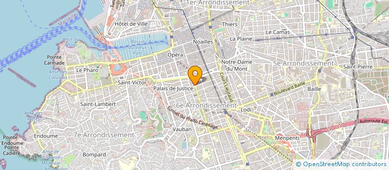 localisation de l'entreprise NALTIS EVOLV  MARSEILLE