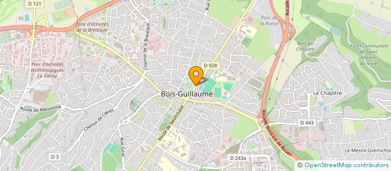 localisation de l'entreprise NALUNOEM à BOIS-GUILLAUME