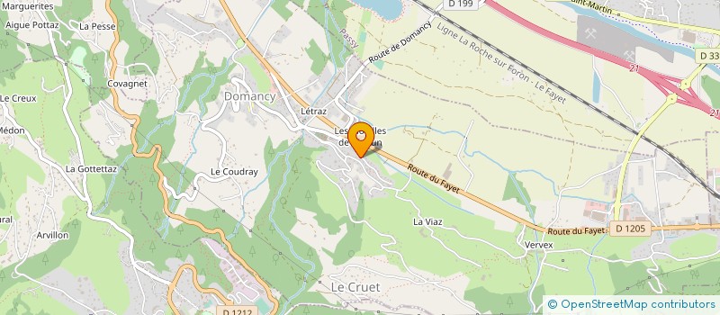 localisation de l'entreprise NALY  DOMANCY