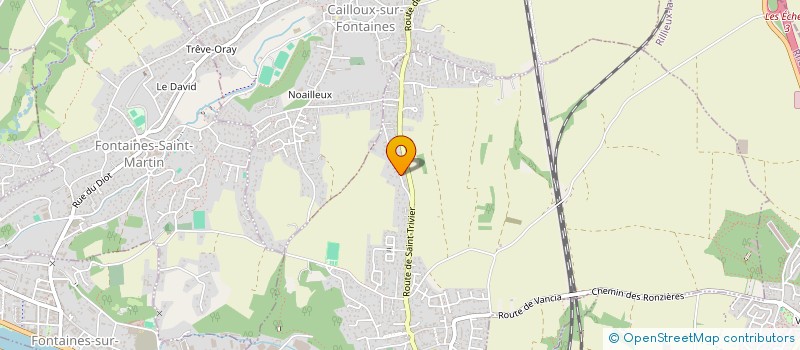 localisation de l'entreprise NALY'S  SATHONAY-VILLAGE