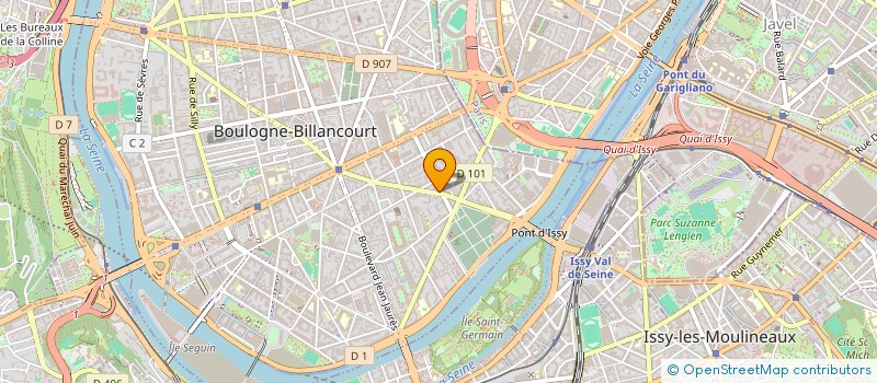 localisation de l'entreprise NALYN NAILS à BOULOGNE-BILLANCOURT