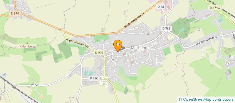 localisation de l'entreprise NALYNE BOUTIQUE  MORHANGE