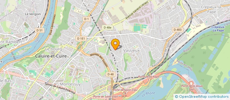 localisation de l'entreprise NALYO  CALUIRE-ET-CUIRE