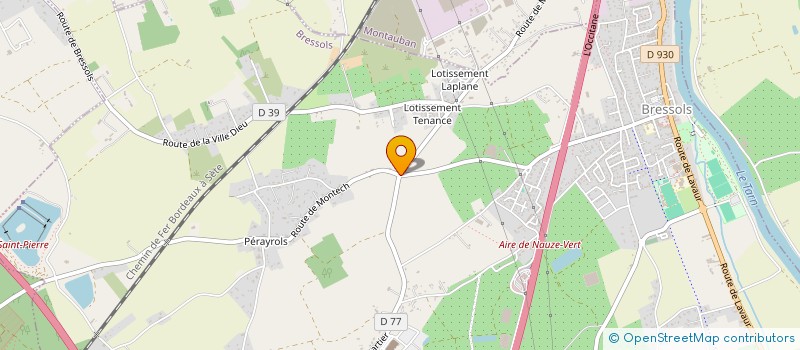 localisation de l'entreprise NALYPACK  BRESSOLS