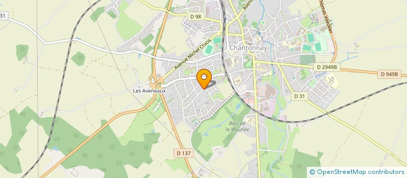 localisation de l'entreprise NALYS INVEST à CHANTONNAY