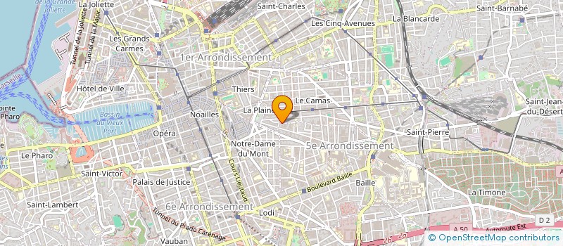 localisation de l'entreprise NALYSA à MARSEILLE