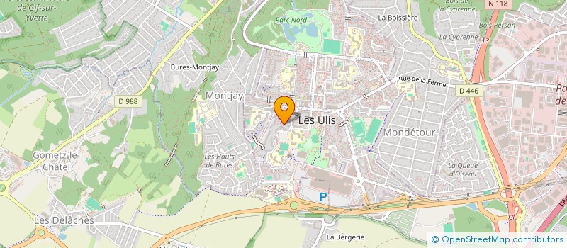 localisation de l'entreprise NALYSS à LES ULIS