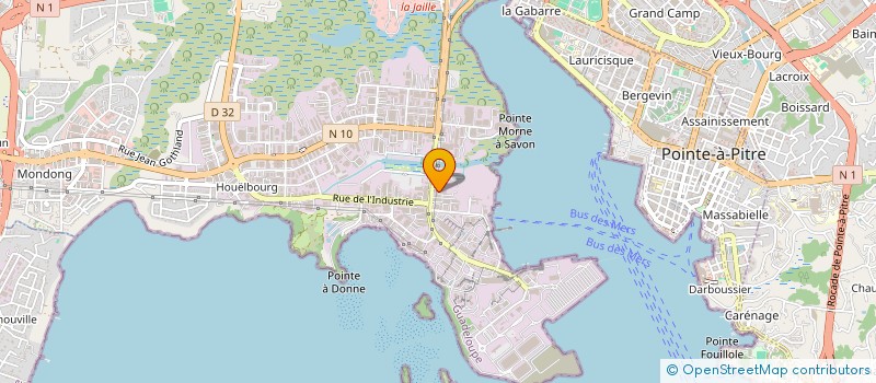 localisation de l'entreprise NALZIRAFLOR DISTRIBUTION  BAIE-MAHAULT