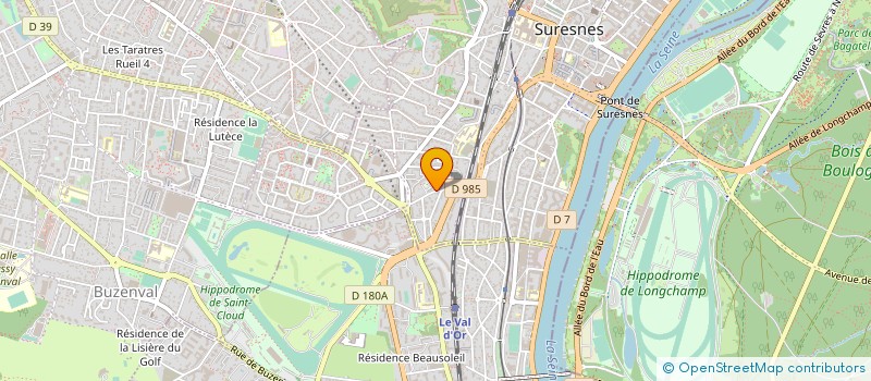 localisation de l'entreprise NAM A à SURESNES