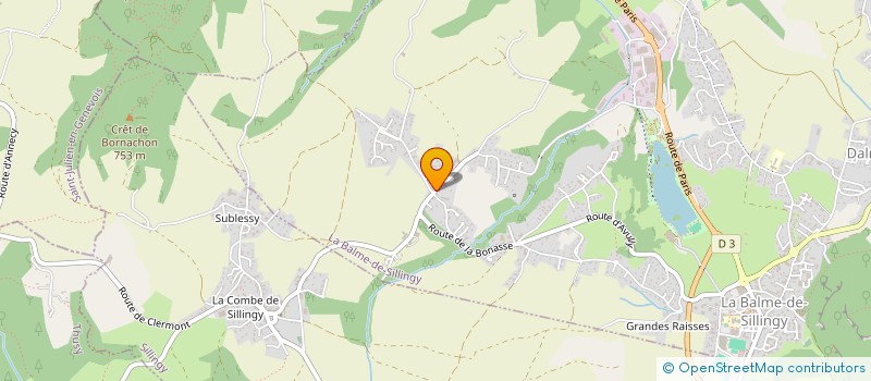 localisation de l'entreprise NAM AND CO  LA BALME-DE-SILLINGY