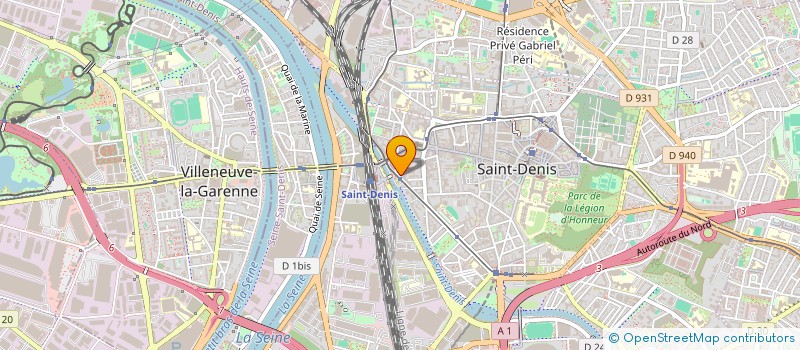 localisation de l'entreprise NAM CUSTOMER DRIVER  SAINT-DENIS