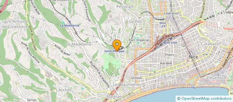localisation de l'entreprise NAM'FOUX à NICE