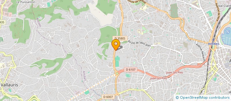 localisation de l'entreprise NAM KINESIOLOGIE à ANTIBES