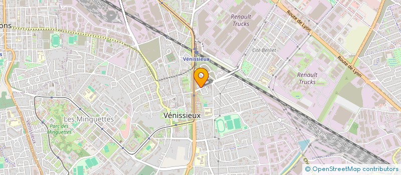 localisation de l'entreprise NAM'S  VENISSIEUX