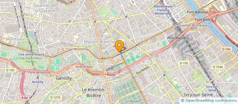 localisation de l'entreprise NAM YIEU à PARIS