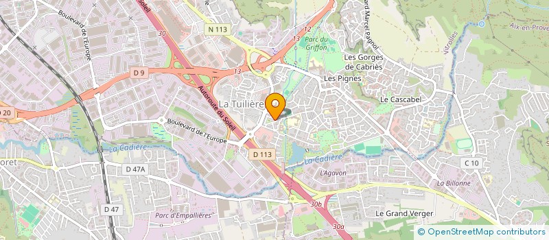 localisation de l'entreprise NAMA à VITROLLES