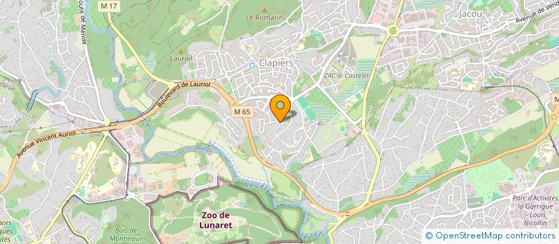 localisation de l'entreprise NAMA BUSINESS  CLAPIERS