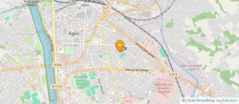 localisation de l'entreprise NAMAA  AGEN