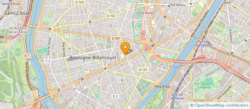 localisation de l'entreprise NAMABA à BOULOGNE-BILLANCOURT