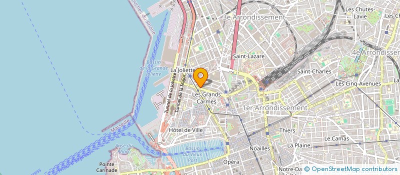 localisation de l'entreprise NAMACA à MARSEILLE