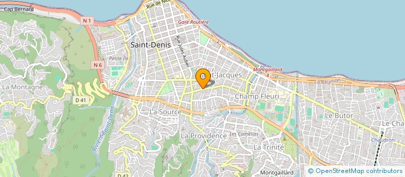 localisation de l'entreprise NAMADJA  SAINT-DENIS