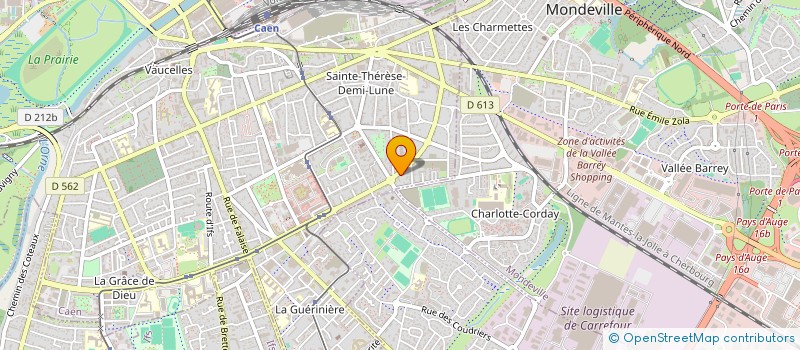 localisation de l'entreprise NAMAEI  CAEN
