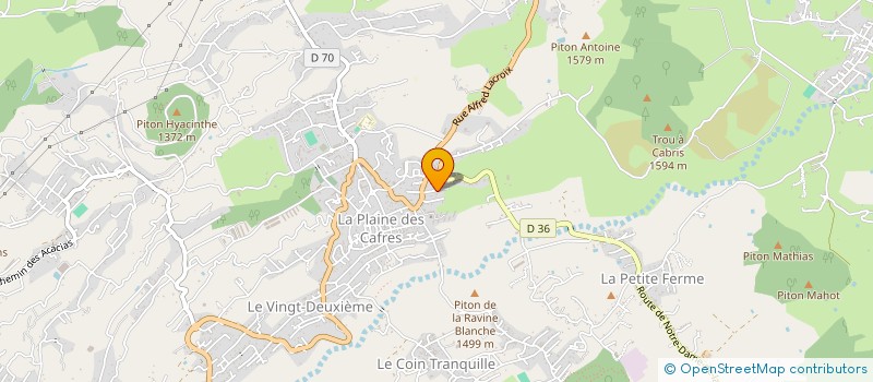 localisation de l'entreprise NAMAKE  LE TAMPON