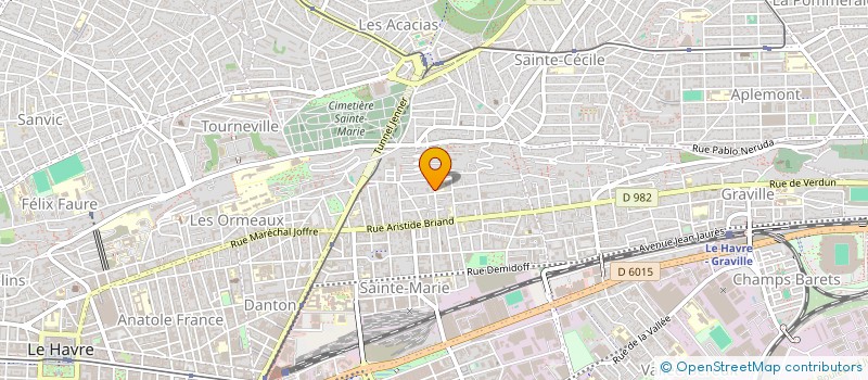 localisation de l'entreprise NAMAM à LE HAVRE