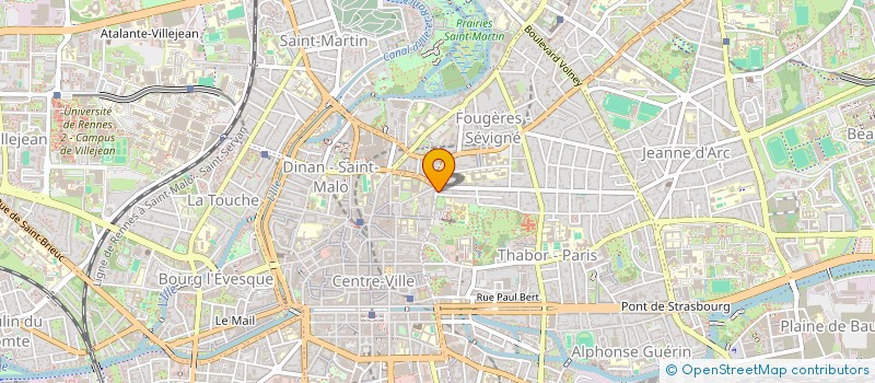 localisation de l'entreprise NAMAM  RENNES