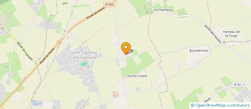 localisation de l'entreprise NAMAMA  SAINT-SAUVEUR-D'EMALLEVILLE