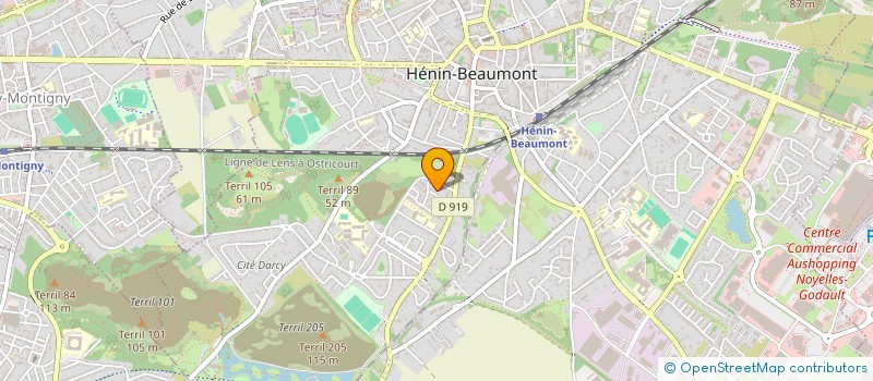 localisation de l'entreprise NAMANA à HENIN-BEAUMONT