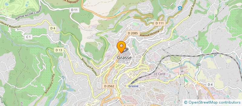 localisation de l'entreprise NAMAS' THE TORREFACTION à GRASSE