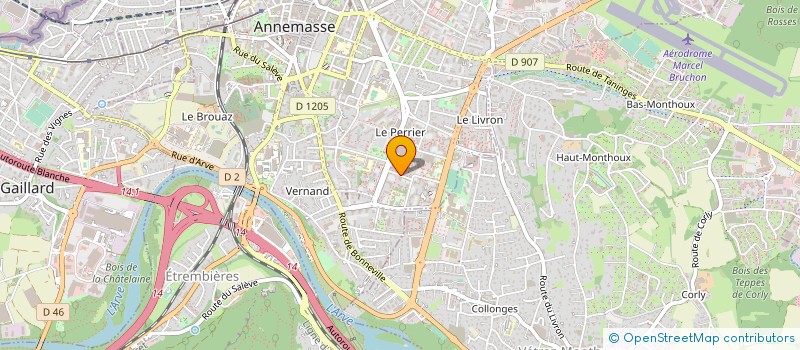 localisation de l'entreprise NAMASCAE à ANNEMASSE