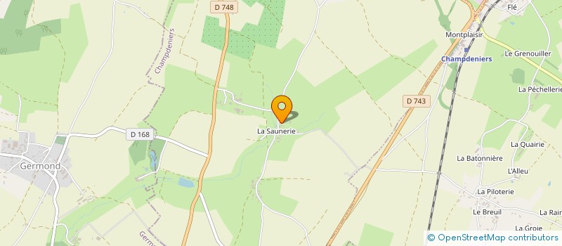 localisation de l'entreprise NAMASI  CHAMPDENIERS