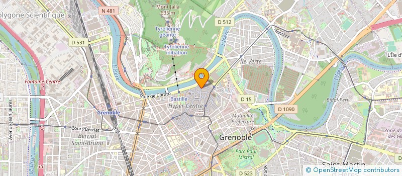 localisation de l'entreprise NAMASTAY à GRENOBLE