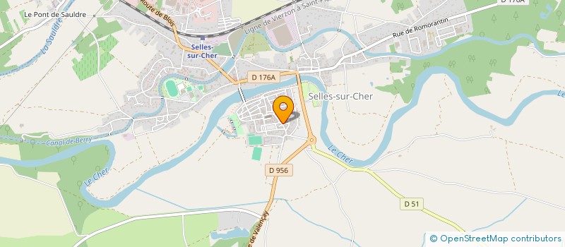 localisation de l'entreprise NAMASTE à SELLES-SUR-CHER