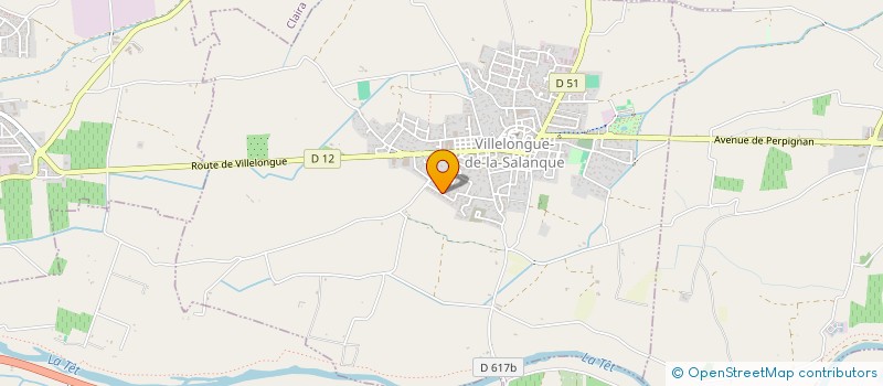 localisation de l'entreprise NAMASTE  VILLELONGUE-DE-LA-SALANQUE