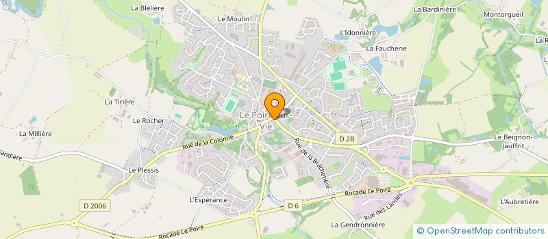 localisation de l'entreprise NAMASTE  LE POIRE-SUR-VIE