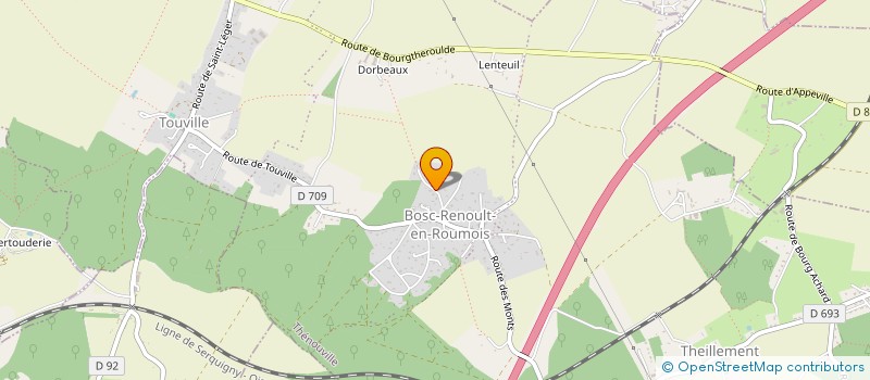 localisation de l'entreprise NAMASTE INTERNATIONAL  THENOUVILLE