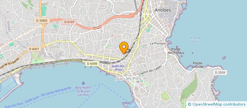 localisation de l'entreprise NAMASTE PATRIMOINE  ANTIBES