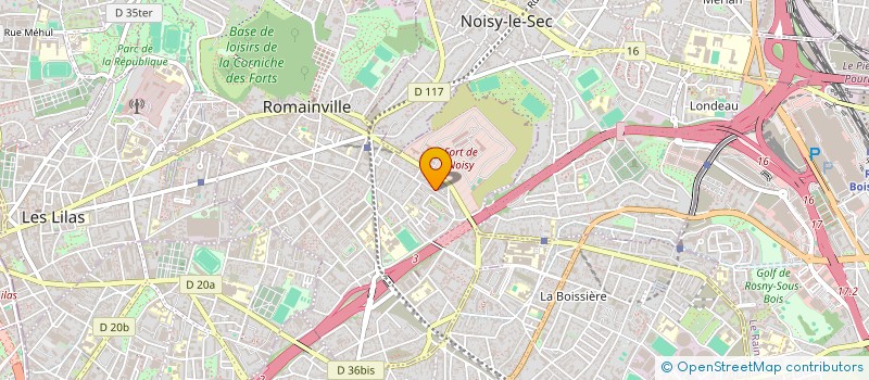localisation de l'entreprise NAMASTE VIDEO à ROMAINVILLE