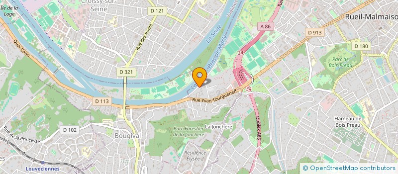 localisation de l'entreprise NAMASTER à RUEIL-MALMAISON