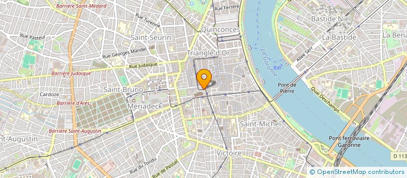 localisation de l'entreprise NAMASTRIP à BORDEAUX